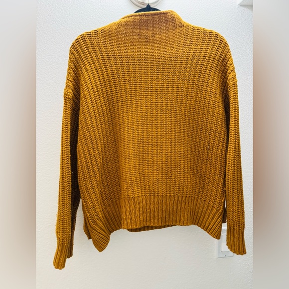 Madewell funnel mock neck size small wool blend - Picture 3 of 6